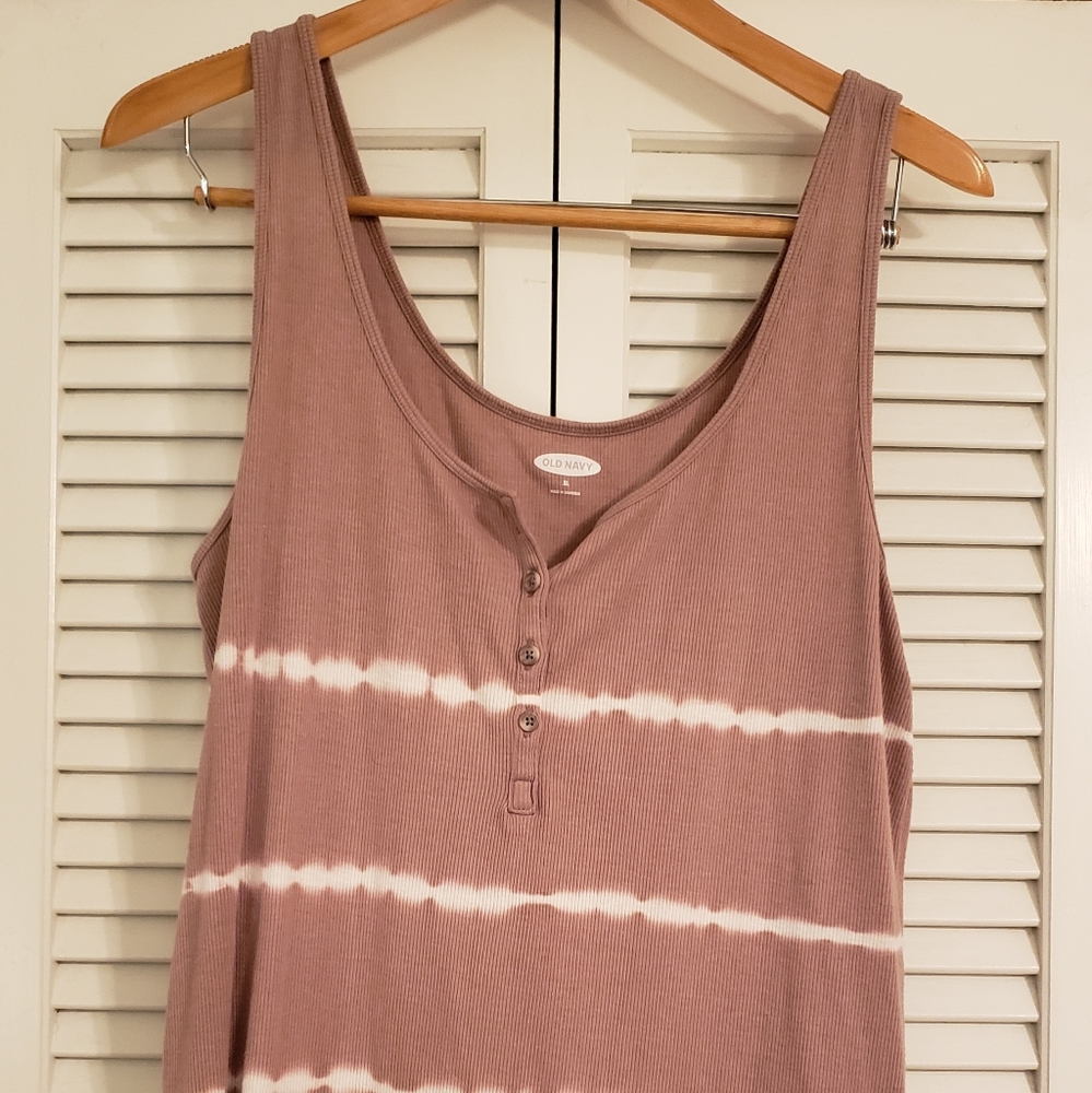 LAST CHANCE⚡Mauve Tie-Dye Tank